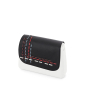 O bag glam flap Geometric insert Nero