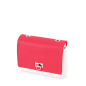 Flap O bag glam Girello con Occhielli nappa Granatina