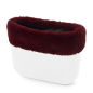O bag standard band Lapin rex Bordeaux