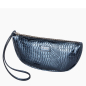 O bag Lips mirror cocco print Blu navy