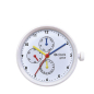 Mechanizm zegarka O clock great Date NewYork times square Bianco