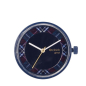 Watch mechanism O clock great Glam ascot tartan Blu navy
