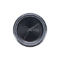 Watch mechanism O clock Time satin perlato Nero