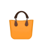 Kabelka O bag mini Giallo cromo