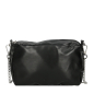bag O bag glam Simil pelle nappa Nero
