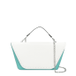 Kabelka O bag sheen Turchese