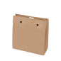 Body O bag square Sabbia