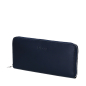 Wallet O wally Simil pelle nappa Blu navy