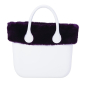 O bag standard band Lapin rex Melanzana