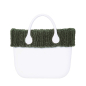 O bag standard band Lana maxi treccia Tortora