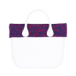 O bag standard headband Kaleidos Melanzana