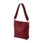 Kabelka O bag soft turn up Bordeaux metal