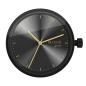 Watch mechanism O clock great Soleil Black gold