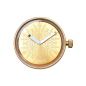Mechanizm zegarka O clock SnowflakesGold