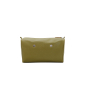 O bag city Saffiano Verde organizer