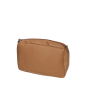 O bag glam organiser Simil pelle nappa Biscotto