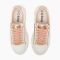Women's sneakers londra metal bianco/rosa smoke size 40