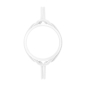 O clock Time Active elastico Bianco cinturino per orologio