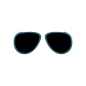 O sun Aviator Ottanio glass frames