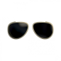 O sun Aviator Oro Glasses Frames