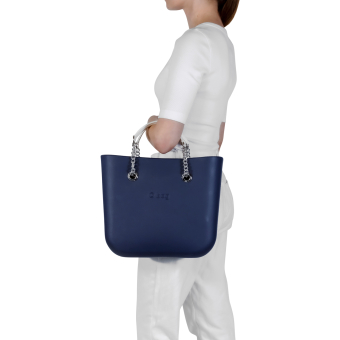 O bag mini Blu navy