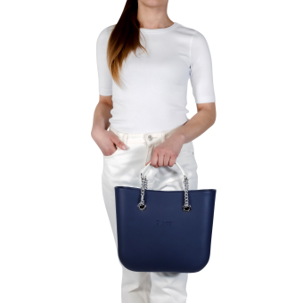 O bag mini Blu navy