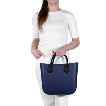 O bag mini Blu navy