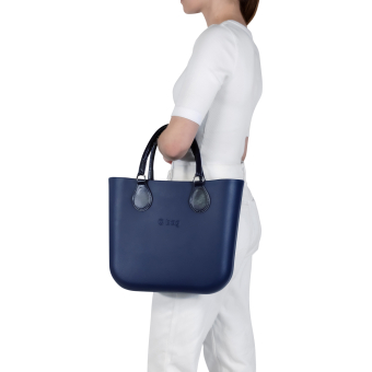 O bag mini Blu navy