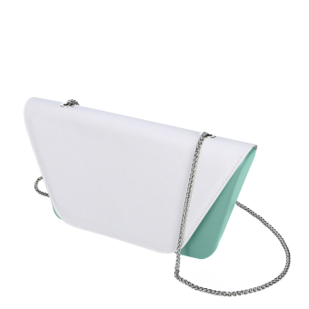 Kabelka O bag sheen Turchese