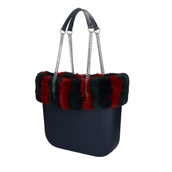 O bag mini Blu navy