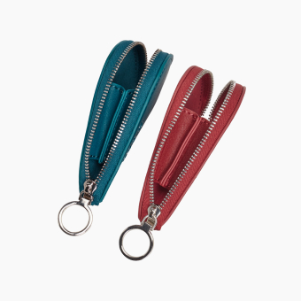 Borsellino caroline Sintetio nappa easy Laguna blu rosso scarlatto