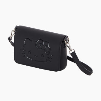 O bag pocket hello kitty Nero