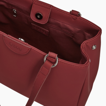 bag O vienna Gommato Bordeaux
