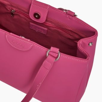 O bag vienna Gommato Fucsia rose