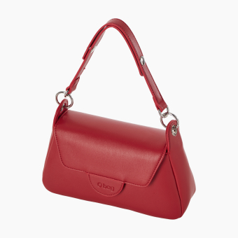 Kabelka O bag paris Sintetico nappa easy Rosso scarlatto
