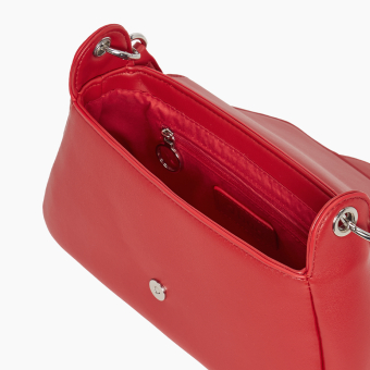 Kabelka O bag paris Sintetico nappa easy Rosso scarlatto