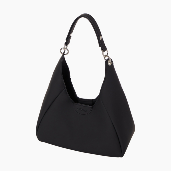 O bag ginevra Gommato Nero