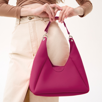 bag O ginevra Gommato Fucsia rosa