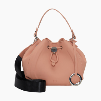 bag O Joy Tessuto Gommato Blush