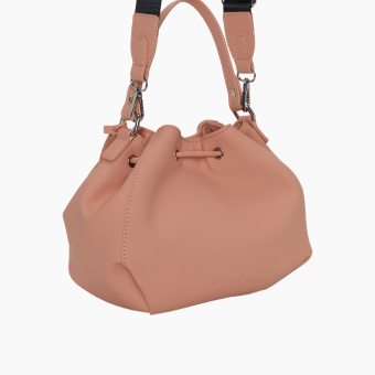 bag O Joy Tessuto Gommato Blush