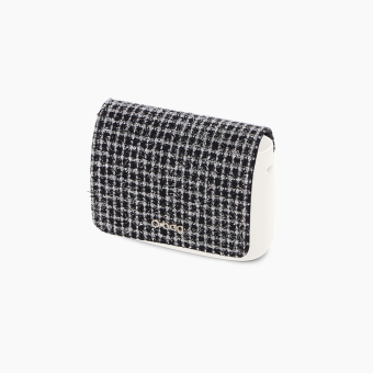 Klopa O Pocket Tessuto Lame`Silver