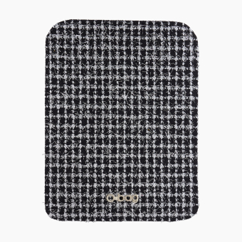 Klopa O Pocket Tessuto Lame`Silver