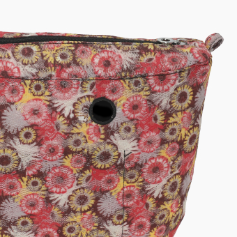 O bag Lace Bloom Black organizer