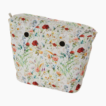 O Bag Standard Tessuto Wild Flowers Milk Organizer
