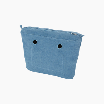 O bag Mini vrtačka světle modrá