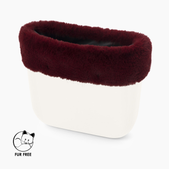 O bag standard band Lapin rex Bordeaux