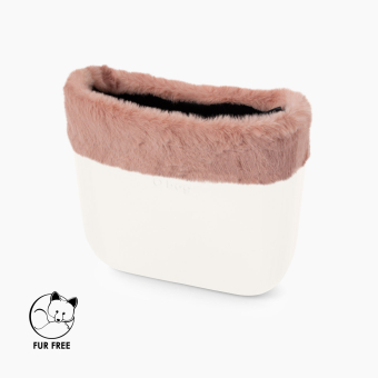 O bag mini Lapin rex band Rosa smoke