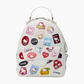 Zaino O bag Sofia hello kitty Bianco Mix Colori