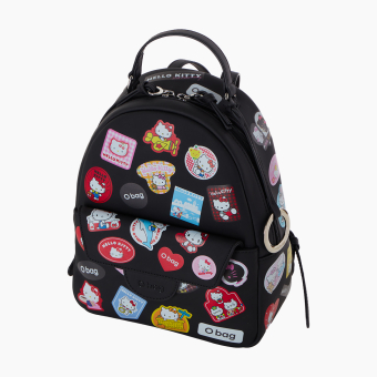 Zaino O bag Sofia hello kitty Nero Mix Colori