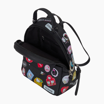 Zaino O bag Sofia hello kitty Nero Mix Colori